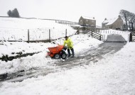 英国天气：降雪地图显示，这场700英里宽的暴风雪将带来“严重寒冷”